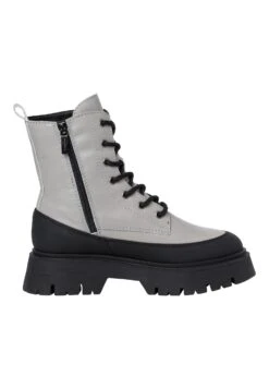 Tamaris Stiefelette - Bottines À Plateau - Grey Lea. Blk -Tamaris Boutique 0379e38f807040249b86a9d956338515