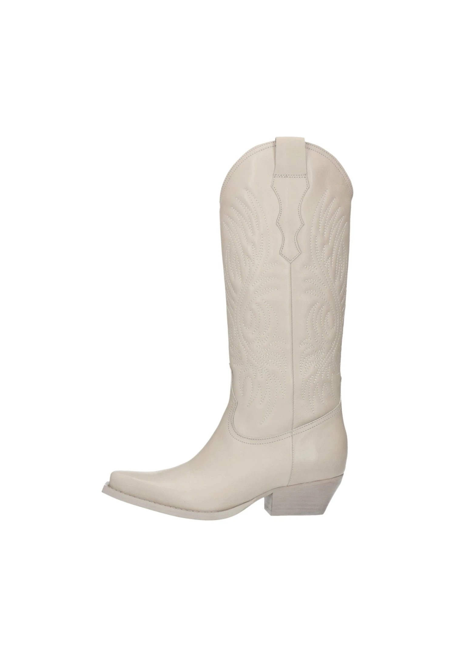 Western Aus Mit Stickerei - Santiags - Off-White 1 Western Aus Mit Stickerei - Santiags - Off-White