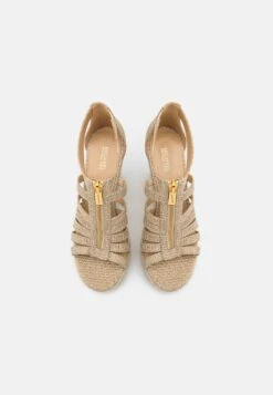 MICHAEL Michael Kors Bradley Wedge - Sandales À Talons Hauts - Pale Gold -Tamaris Boutique 117d7cabeb7046debb878688e11a1cfd
