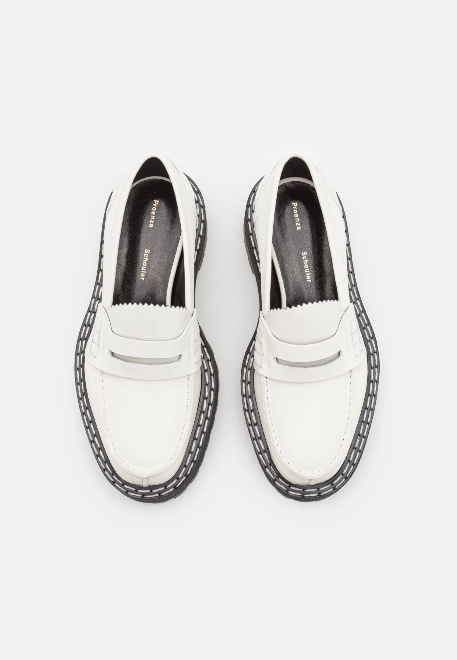 PROENZA SCHOULER Lug Sole Platform Loafers - Mocassins - Natural 5 PROENZA SCHOULER Lug Sole Platform Loafers - Mocassins - Natural – Image 5