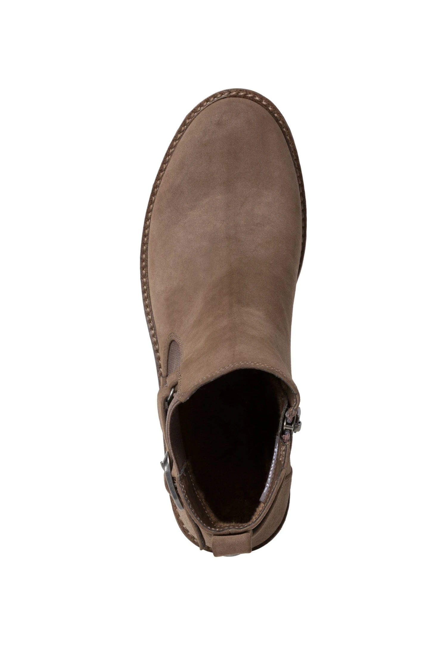 Tamaris Boots À Talons - Taupe 4 Tamaris Boots À Talons - Taupe – Image 4