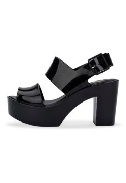 Melissa Sandales À Plateforme - Black
