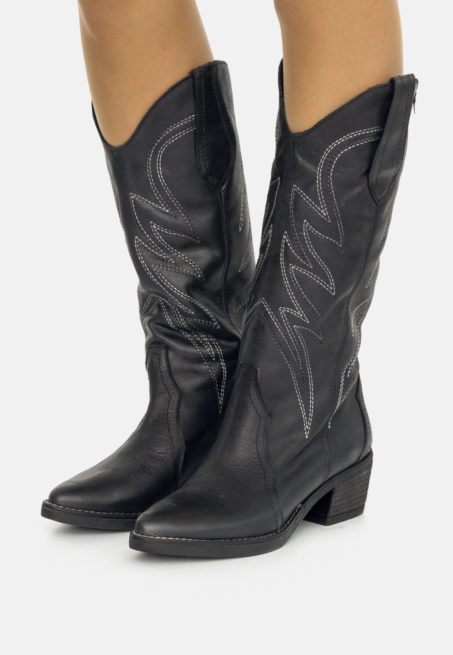 MTNG Teo - Santiags - Black 1 MTNG Teo - Santiags - Black