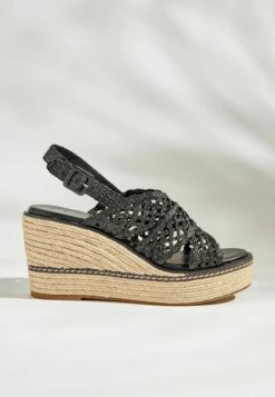 Next Forever Comfort® Macrame Standard - Sandales Compensées - Black 11 Next Forever Comfort® Macrame Standard - Sandales Compensées - Black -Tamaris Boutique 20a64a7a006945c9984a1bc6383eedf1