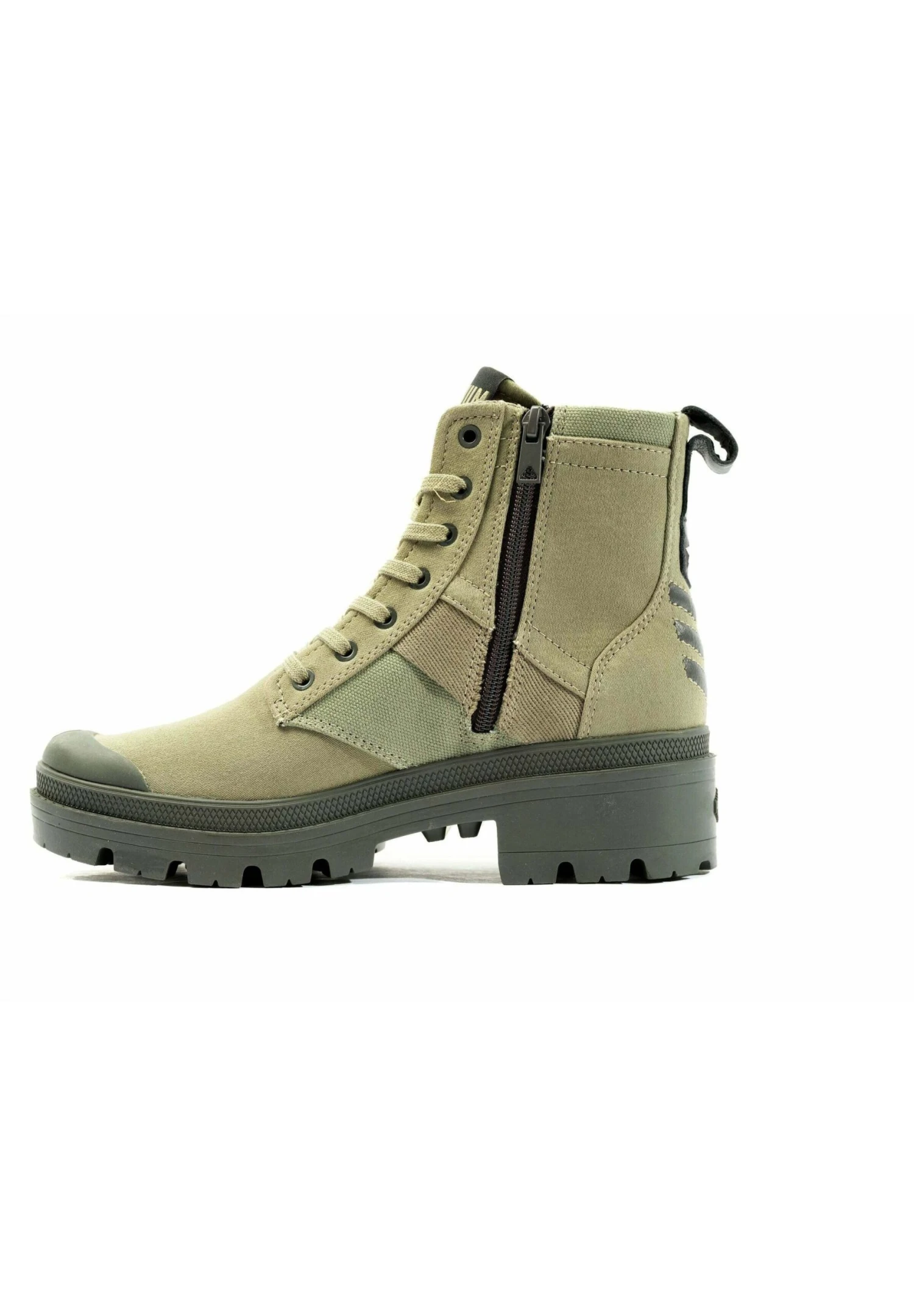Palladium Army - Bottines À Lacets - Vetiver 1 Palladium Army - Bottines À Lacets - Vetiver