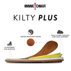 Minnetonka Kilty Plus - Mocassins - Helltaupe -Tamaris Boutique 2538dc69bf1b4cf6b12860b79f611e4f