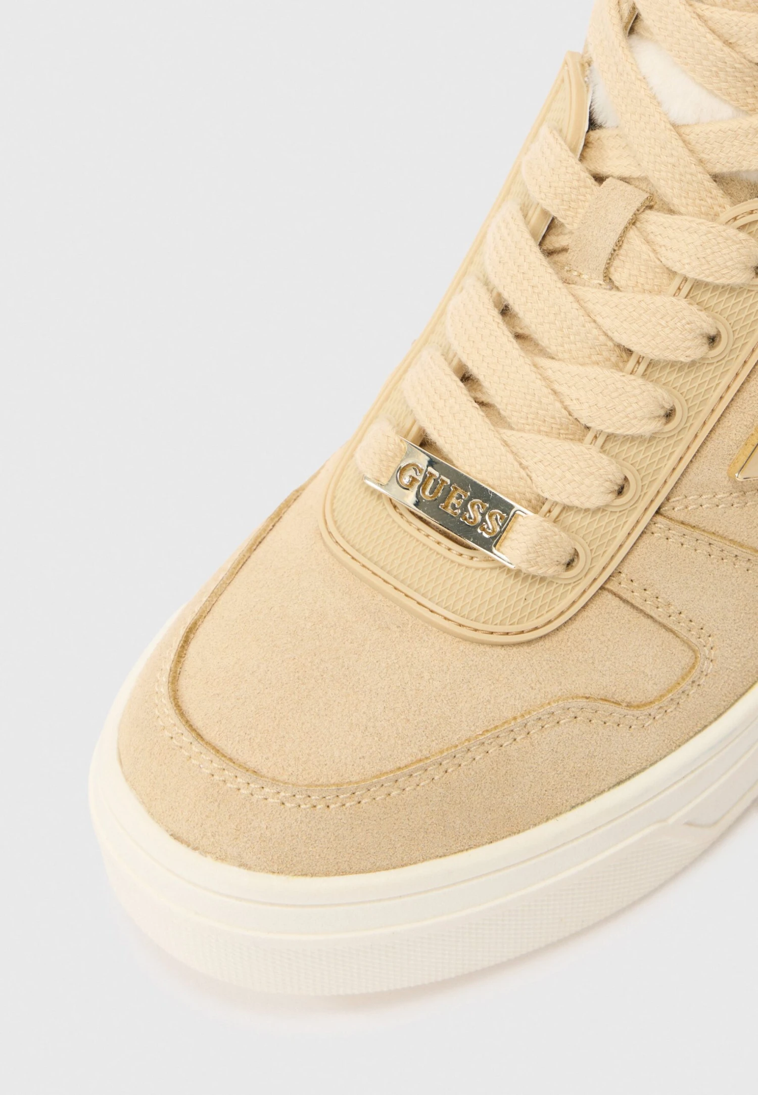 Guess RUFUR - Baskets Montantes - Beige 6 Guess RUFUR - Baskets Montantes - Beige – Image 6