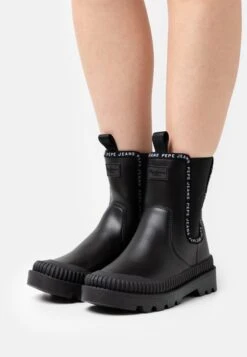Pepe Jeans Chelsea - Bottes En Caoutchouc - Black