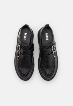 KOI FOOTWEAR Pothos Heart Wave Platform Shoes - Mocassins - Black -Tamaris Boutique 2f259a7ccb7947a4b66e0f481964ea73
