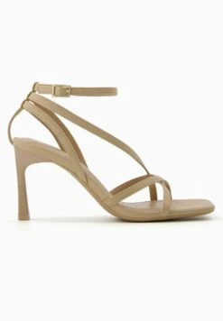 BERSHKA With Ankle Strap - Strappy - Sandales - Sand -Tamaris Boutique 2f863449b15a49859ac8295fb811336f