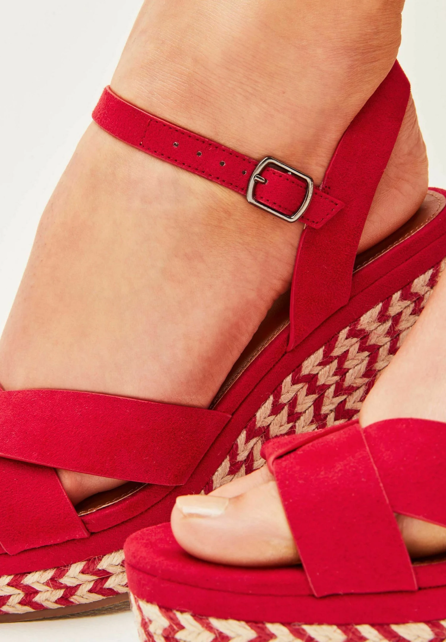 Next Forever Comfort Open Toe - Espadrilles - Red 2 Next Forever Comfort Open Toe - Espadrilles - Red – Image 2