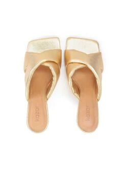 Kazar Eola-Mules On A Heel Shaped Like A Hourglass - Sandales À Talons Hauts - Gold 6 Kazar Eola-Mules On A Heel Shaped Like A Hourglass - Sandales À Talons Hauts - Gold -Tamaris Boutique 31c3cf8e132f46318319d560ab846b13