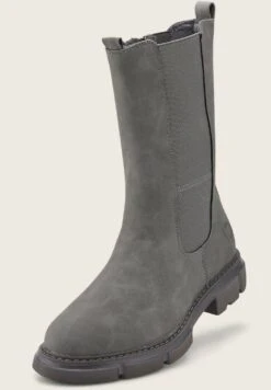 TOM TAILOR Denim Licence Gefütterte  - Bottes - Grey -Tamaris Boutique 38d16d1197cf4366ac9f2c55b5a62c92