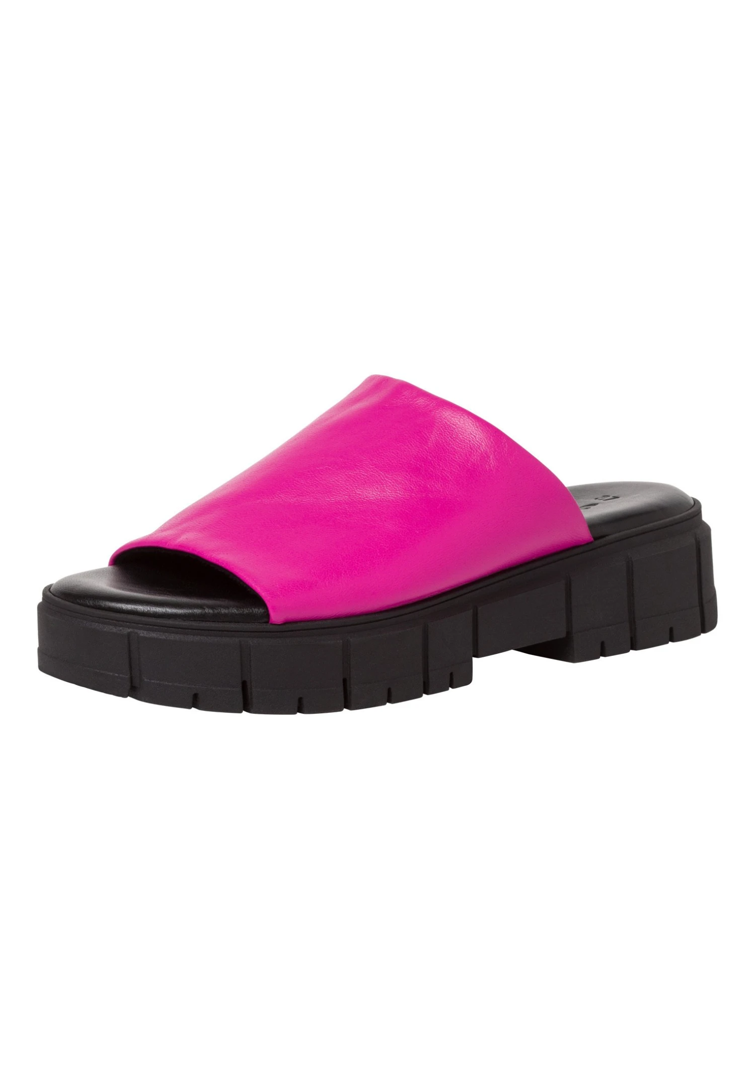Tamaris Mules - Fuxia Black 3 Tamaris Mules - Fuxia Black – Image 3