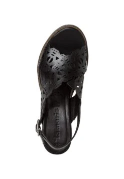 Tamaris Sandales Compensées - Black -Tamaris Boutique 409bf3c23cca4232a56eea20bc93a176