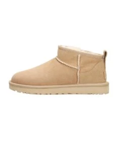 Nouvelles Arrivées 11 Ugg Classic Ultra Mini - Boots À Talons - Sand