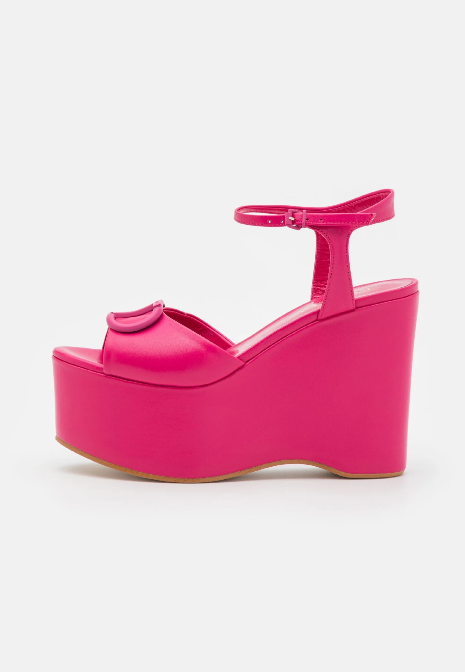 TWINSET Con Zeppa - Sandales À Plateforme - Fuxia 2 TWINSET Con Zeppa - Sandales À Plateforme - Fuxia – Image 2