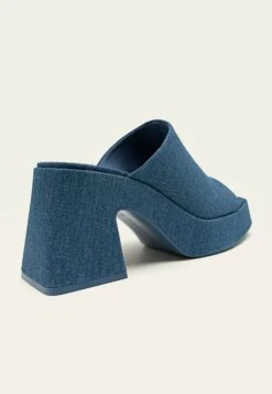 Stradivarius High-Heel - Mules À Talons - Blue -Tamaris Boutique 455284764bd94b6fb2d4d7ca4cb94c68