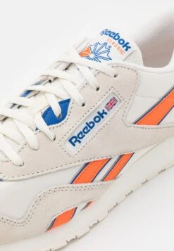 Reebok Classic Cl Nylon Unisex - Baskets Basses - Chalk/Vector Blue/Smash Orange -Tamaris Boutique 47433a9fc18147b792d447b0f5bbbf34