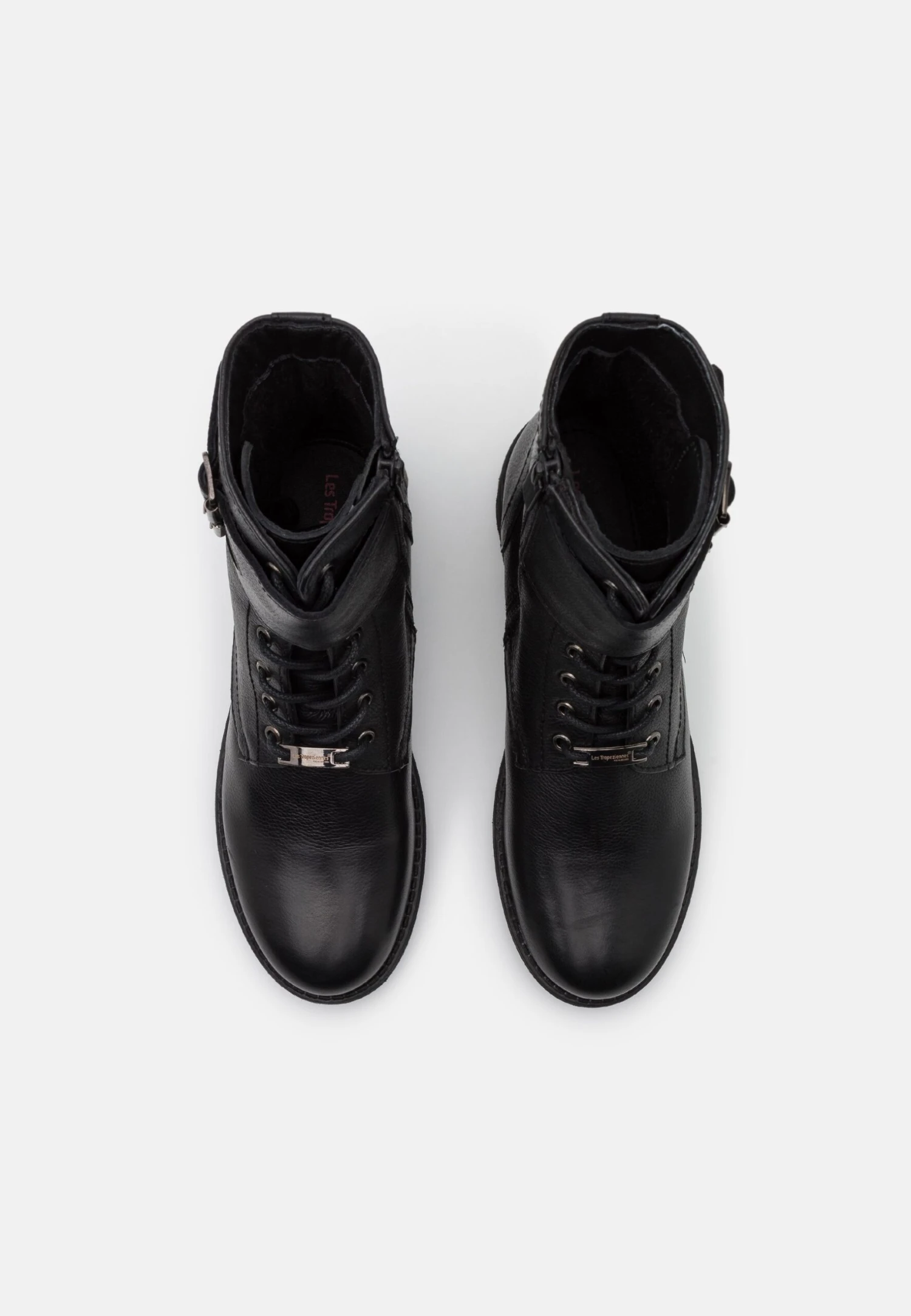 Les Tropéziennes Par M Belarbi Lacis - Bottines À Lacets - Noir 6 Les Tropéziennes Par M Belarbi Lacis - Bottines À Lacets - Noir – Image 6