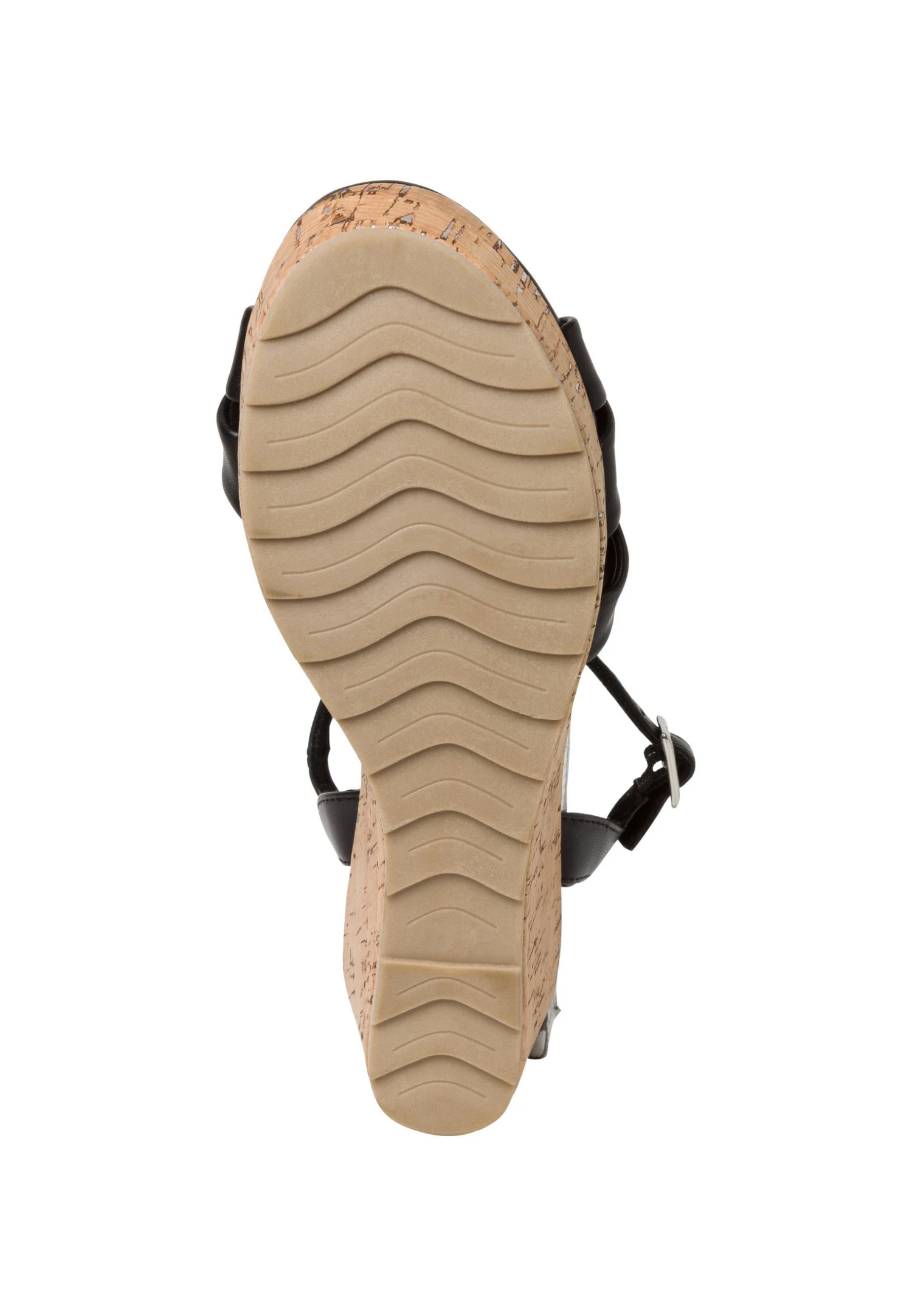 Marco Tozzi Sandales Compensées - Black 4 Marco Tozzi Sandales Compensées - Black – Image 4