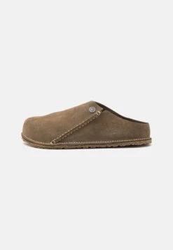 Birkenstock Zermatt Premium - Chaussons - Gray Taupe