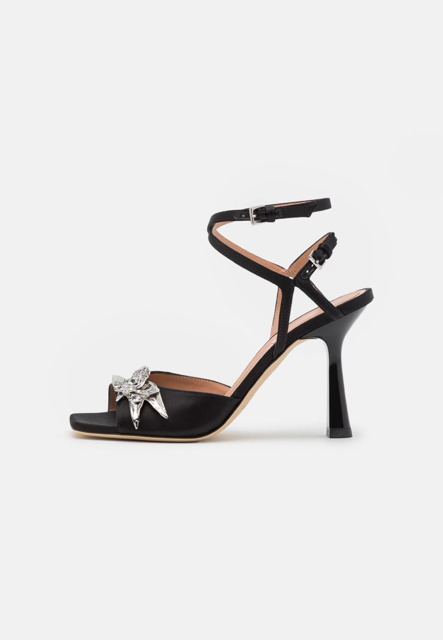 Alberta Ferretti Precious Flower - Sandales À Talons Hauts - Fantasy Print Black 2 Alberta Ferretti Precious Flower - Sandales À Talons Hauts - Fantasy Print Black – Image 2