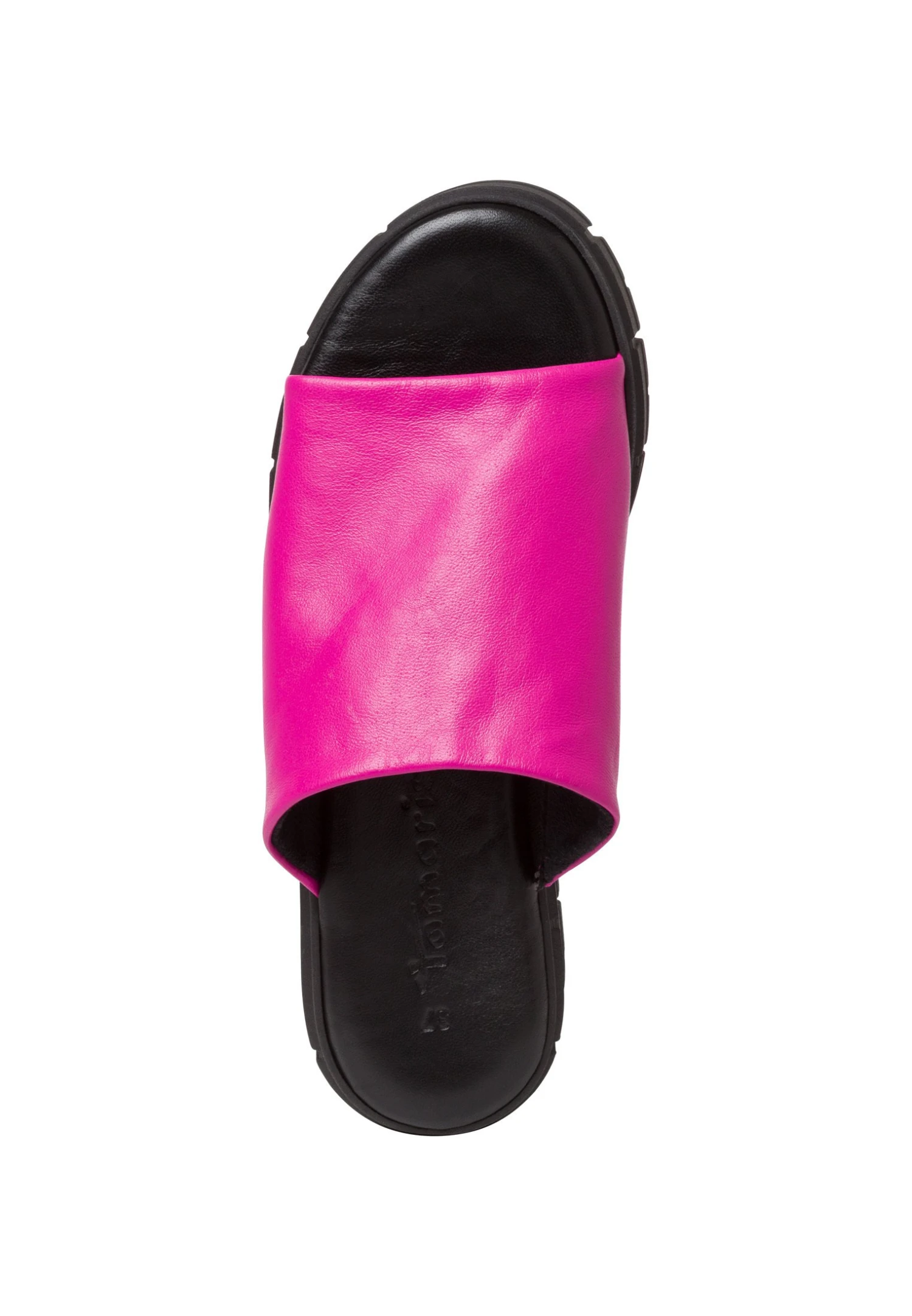 Tamaris Mules - Fuxia Black 4 Tamaris Mules - Fuxia Black – Image 4