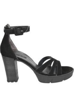 Paul Green Sandales À Talons Hauts - Schwarz