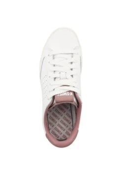 K-Swiss Baskets Basses - White Rosette Egret -Tamaris Boutique 5449128ce2a24156b82419563a4f8ced