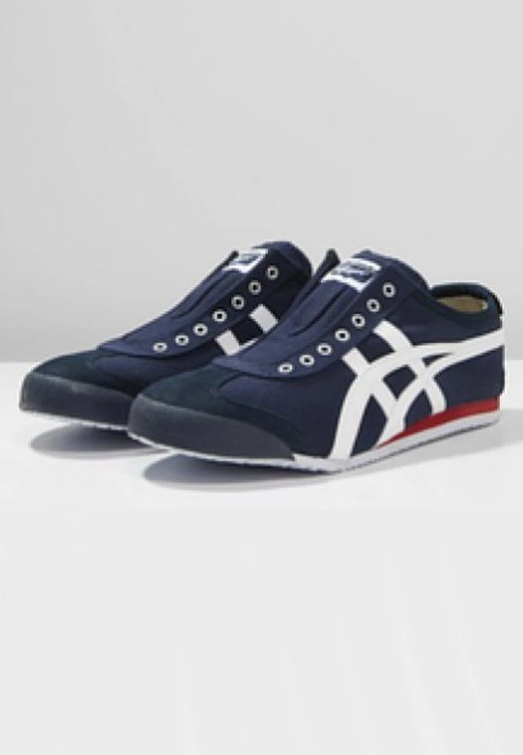 Onitsuka Tiger Mexico 66 - Baskets Basses - Navy/Off-White 3 Onitsuka Tiger Mexico 66 - Baskets Basses - Navy/Off-White – Image 3