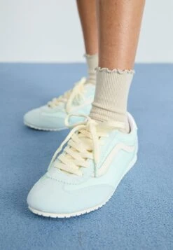 Vans SUPER LOWPRO - Baskets Basses - Lace Green/pink -Tamaris Boutique 572cad2fdad74bf384790dafc3b28fdf