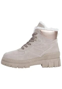 Marco Tozzi Bottines À Plateau - Ecru Comb