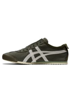 Onitsuka Tiger MEXICO 66 SLIP-ON - Baskets Basses - MANTLE GREEN/BIRCH