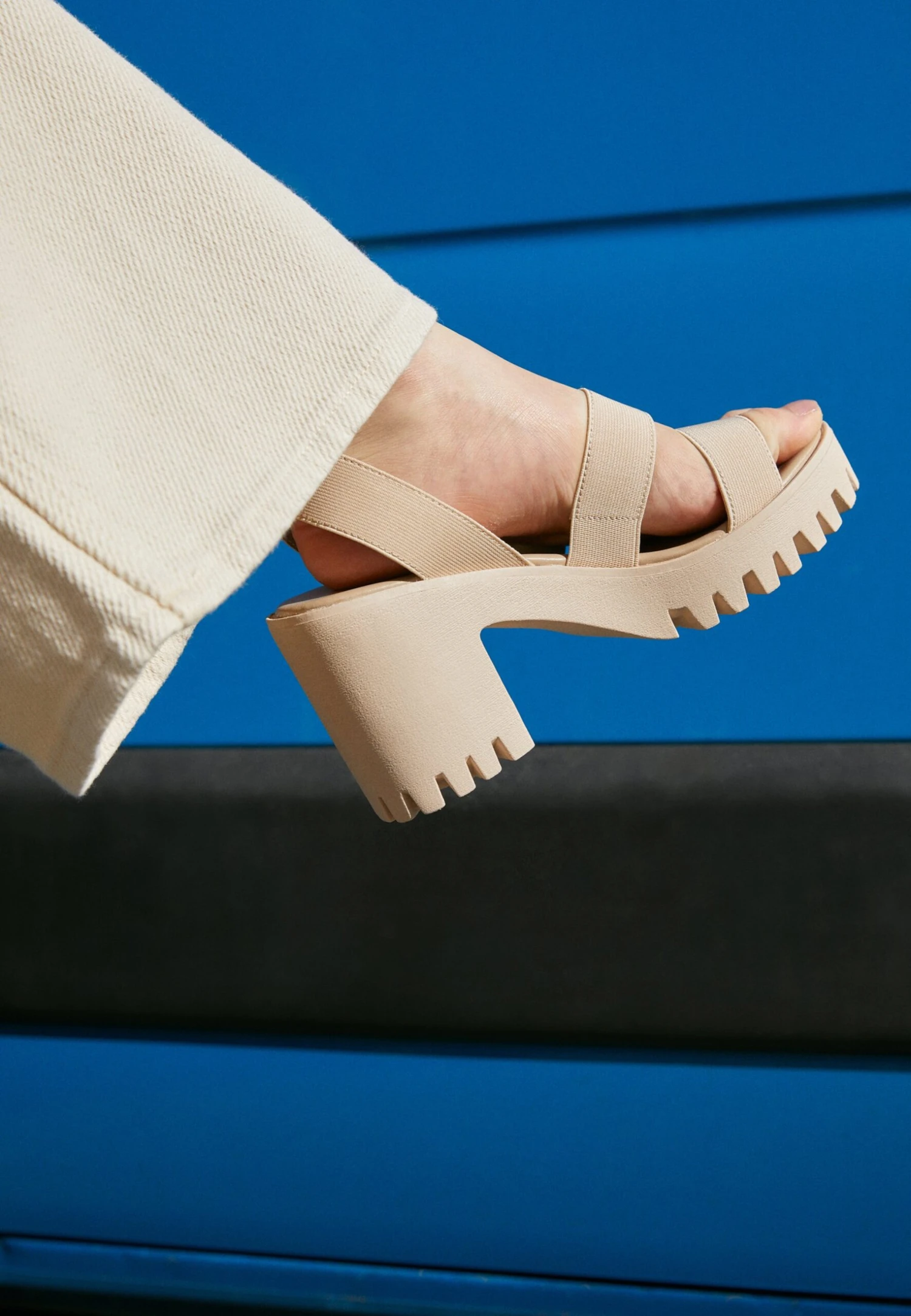 Madden Girl Sohoo - Sandales À Talons Hauts - Sand/Bone 2 Madden Girl Sohoo - Sandales À Talons Hauts - Sand/Bone – Image 2