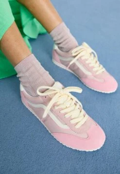 Vans SUPER LOWPRO - Baskets Basses - Lace Green/pink -Tamaris Boutique 5b737e56b3064aad872ddcd1946da44b