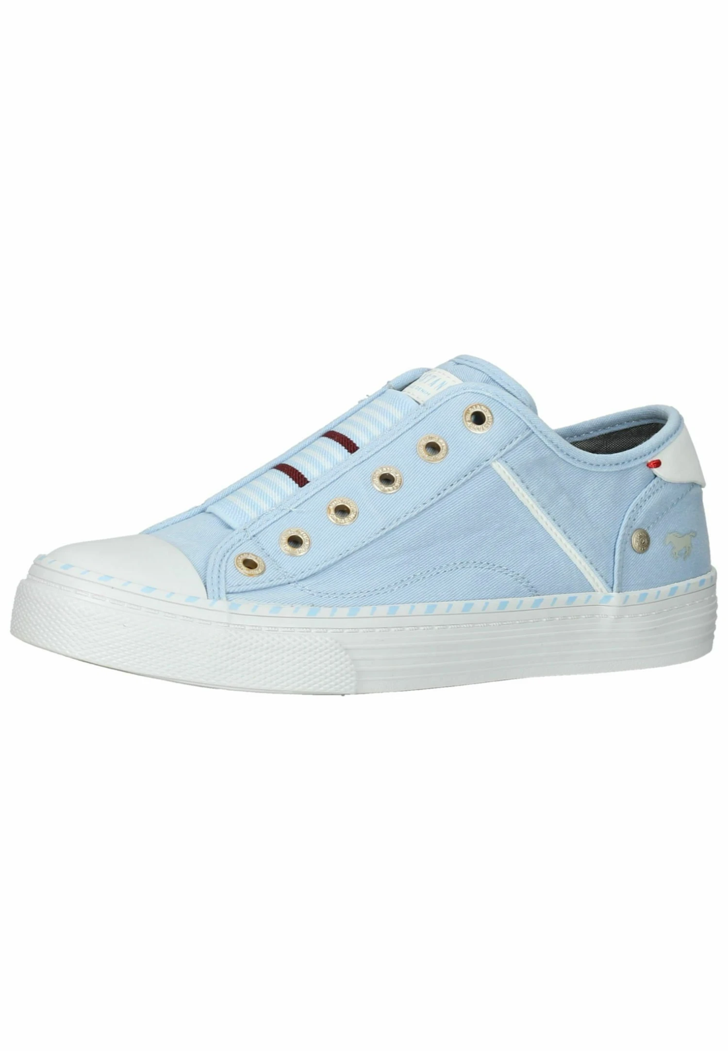 Mustang Baskets Basses - Hellblau 2 Mustang Baskets Basses - Hellblau – Image 2