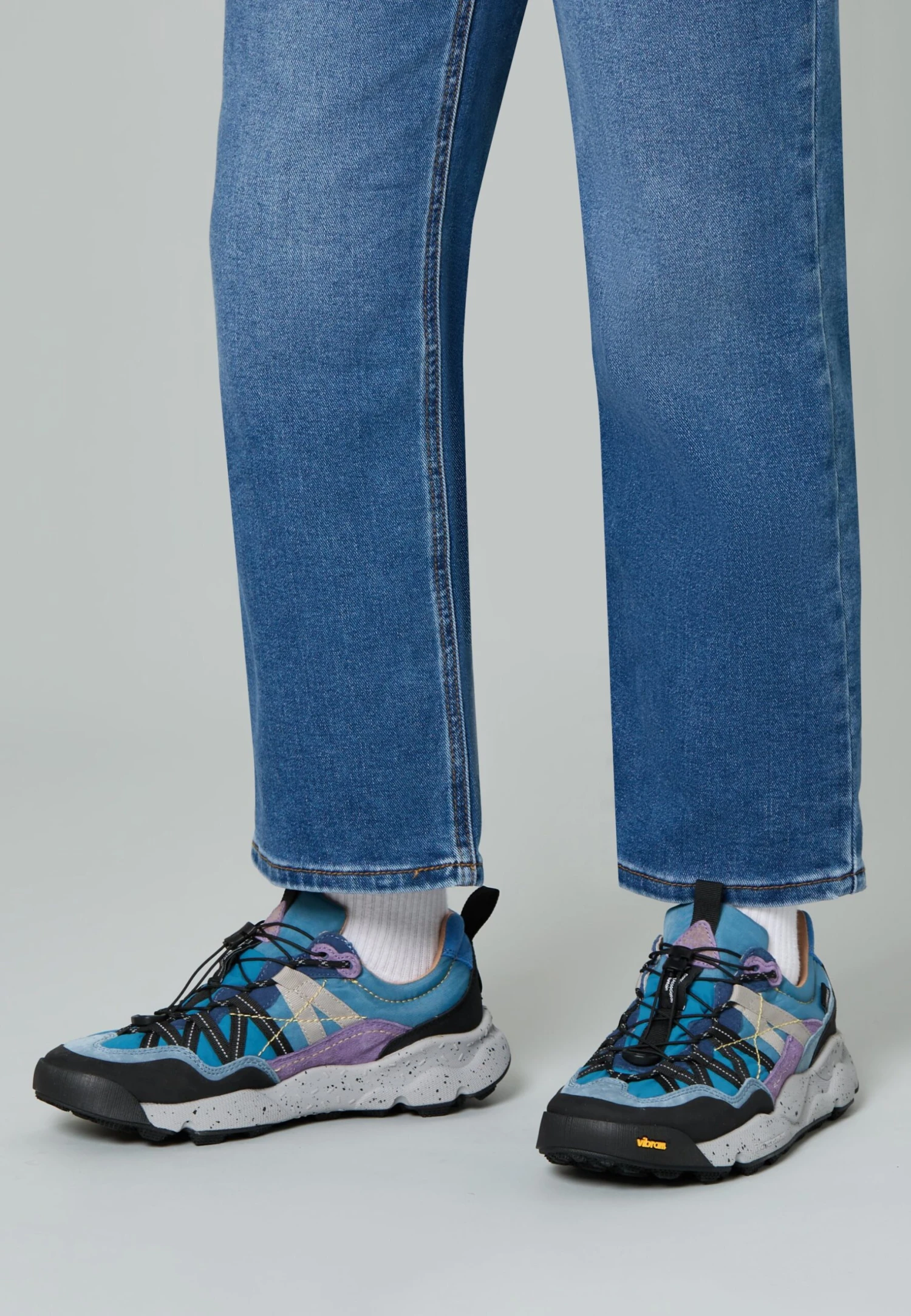 Flower Mountain IWANO 2 - Baskets Basses - Blau 1 Flower Mountain IWANO 2 - Baskets Basses - Blau