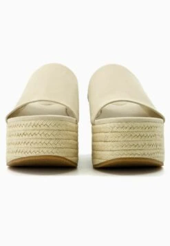 BERSHKA Mules À Talons - Beige -Tamaris Boutique 5f9506376715444b9592e41b893896da