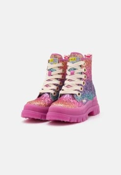 Buffalo Aspha Lace Up - Bottines À Plateau - Fuchsia -Tamaris Boutique 616ee30bd16c44a78f47920b3bb426ff