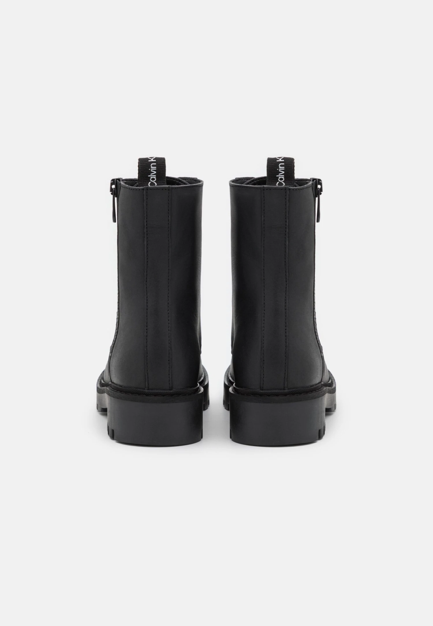 Calvin Klein Jeans Combat Laceup Boot Zip - Bottines À Lacets - Black 4 Calvin Klein Jeans Combat Laceup Boot Zip - Bottines À Lacets - Black – Image 4