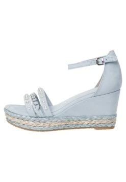 Marco Tozzi By Guido Maria Kretschmer - Sandales Compensées - Lt Blue