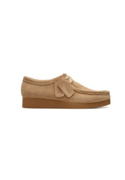 Clarks Wallabeeevosh - D - Chaussures À Lacets - Dark Sand Suede
