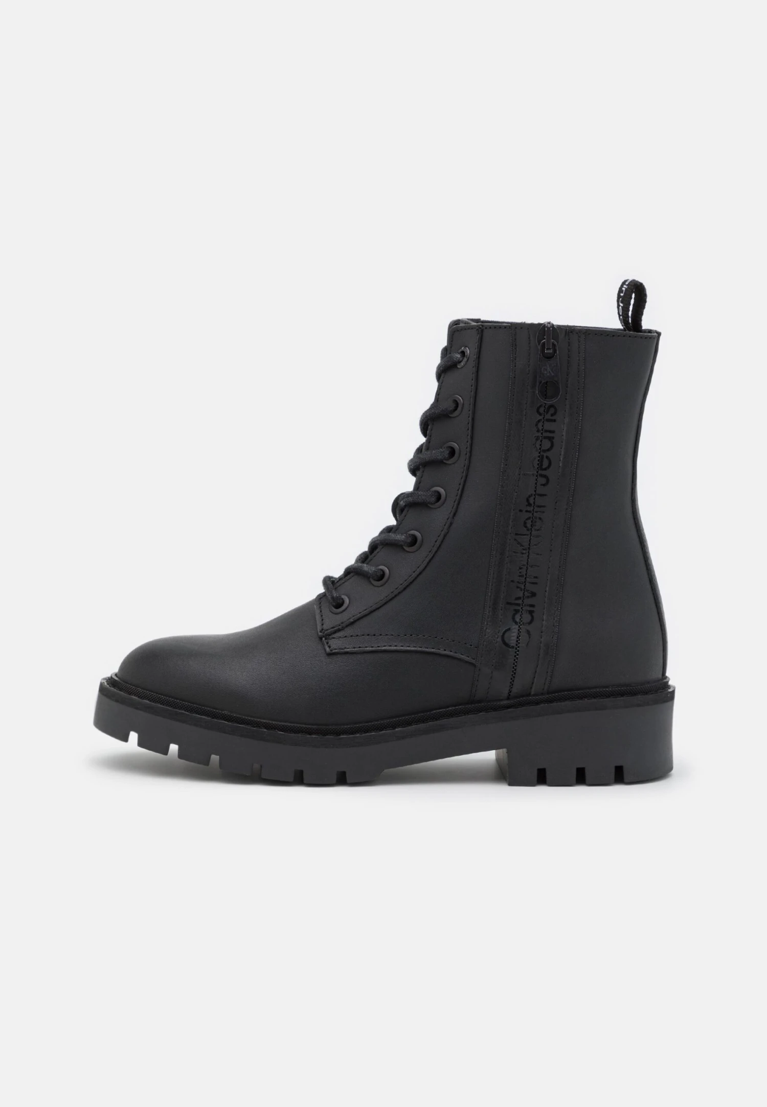 Calvin Klein Jeans Combat Laceup Boot Zip - Bottines À Lacets - Black 2 Calvin Klein Jeans Combat Laceup Boot Zip - Bottines À Lacets - Black – Image 2