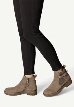 Tamaris Boots À Talons - Taupe