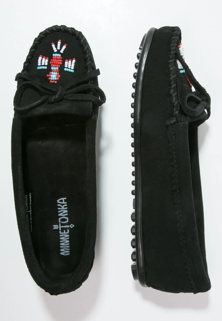 Minnetonka Thunderbird Ii - Mocassins - Black 2 Minnetonka Thunderbird Ii - Mocassins - Black – Image 2