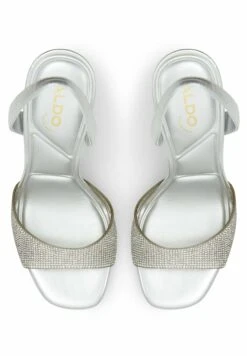 Aldo Sling Back Gienna - Sandales À Talons Hauts - Silver -Tamaris Boutique 776dde4d53934726b2e5bb97a23c886e