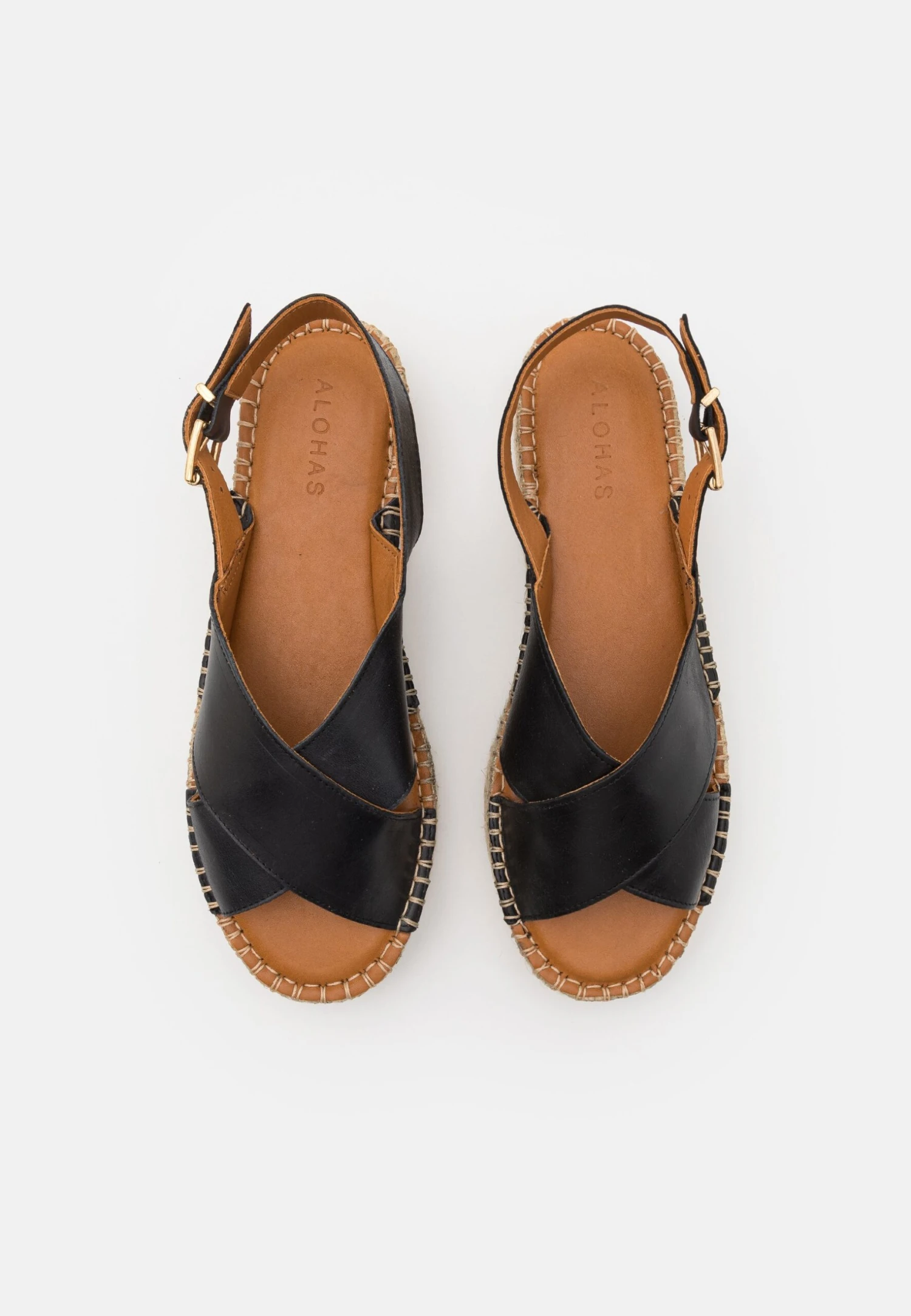 ALOHAS Crossed - Espadrilles - Black 5 ALOHAS Crossed - Espadrilles - Black – Image 5