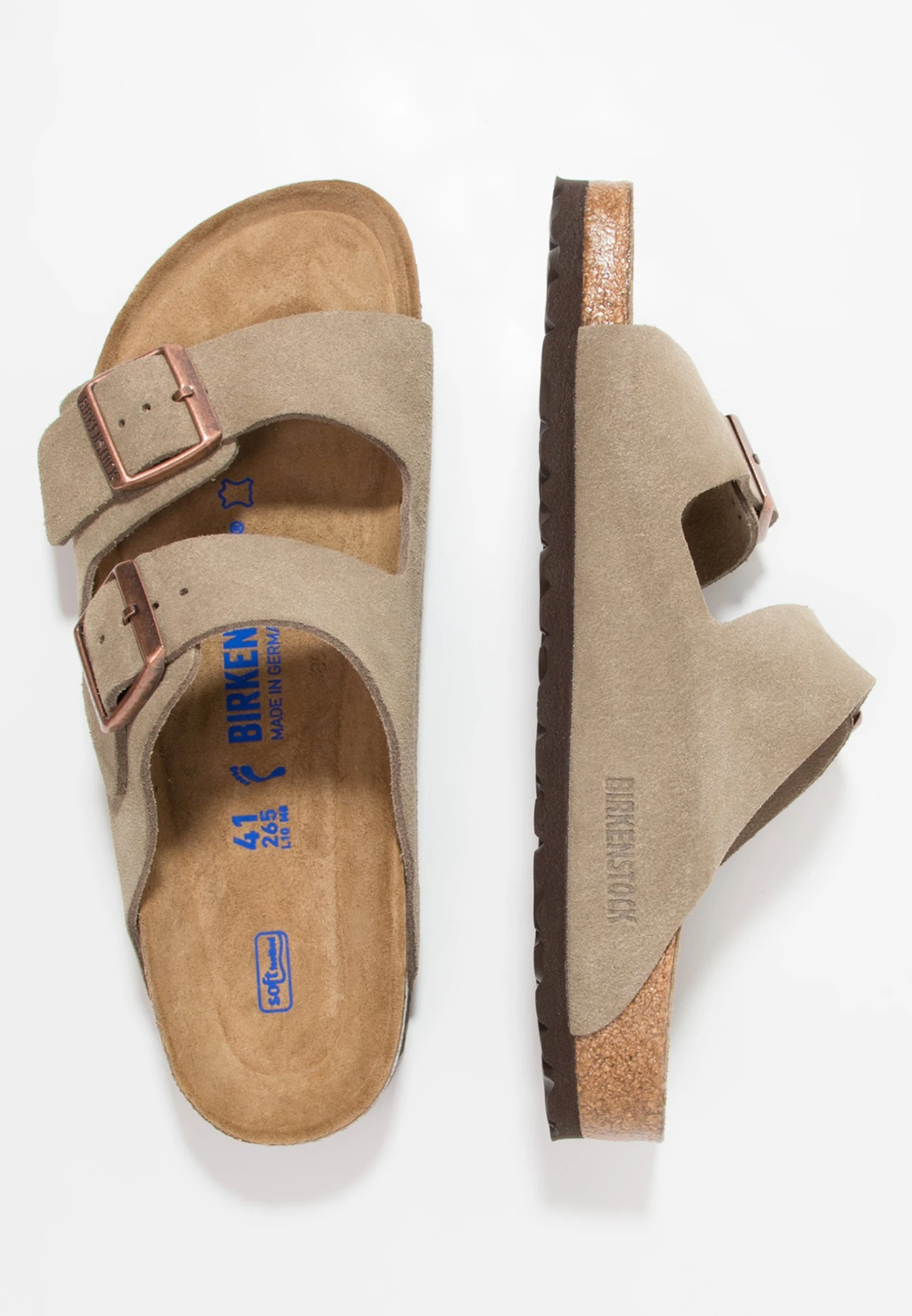 Birkenstock Arizona Soft Footbed Narrow Fit - Mules - Taupe 5 Birkenstock Arizona Soft Footbed Narrow Fit - Mules - Taupe – Image 5