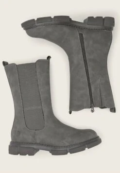 TOM TAILOR Denim Licence Gefütterte  - Bottes - Grey -Tamaris Boutique 80c0a8e52bdd49069764f2d7d08a7725